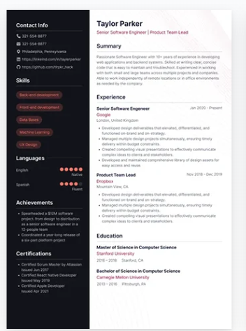 Seoul Resume Template