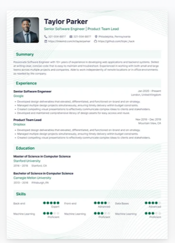 Toronto Resume Template